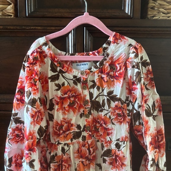 Old Navy Floral long sleeve Dress in size M - Picture 2 of 7